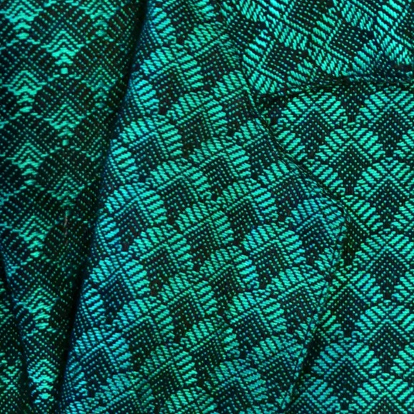 Vintage iridescent emerald green blazer - Picture 6 of 6
